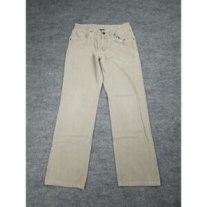 Patagonia Corduroy Pants Men's 30 (FITS 28 x 28) Beige Organic Cotton Straight *